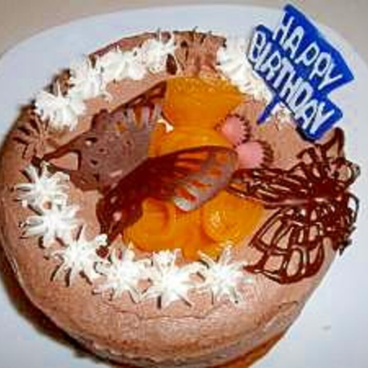 簡単誕生日ケーキ